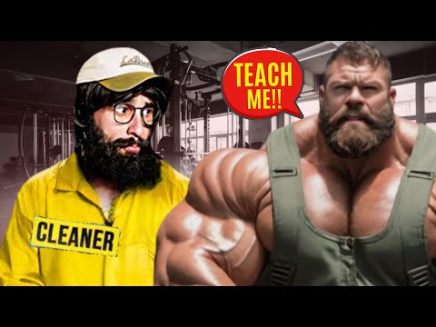 Cleaner BROKE the Ego of the “Strongest Man” 💪🔥 |  Anatoly GYM PRANK