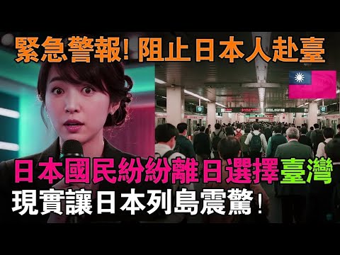 「阻止日本中產赴台！」五萬日本國民選擇台灣的真正原因曝光，在東京僅十秒所見的震撼現實，震驚全世界！