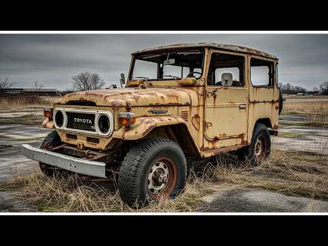 1971 Toyota Land Cruiser FJ40 FULL Restoration | Extreme Rust Repair of a 55-Year-Old Classic (ASMR)