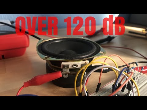 Maxing Out a Speaker (Making a Simple Sonic Frequency Generator)