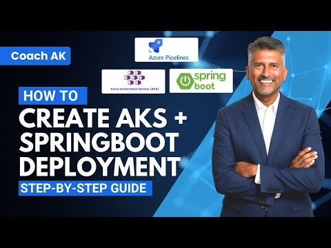 How to create AKS Cluster and Deploy Springboot Microservices into AKS Cluster using Azure Pipeline