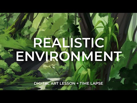 How to Draw Grass and Plants? | Digital Art Lesson & Step-by-Step Grass Tutorial [+TIPS]