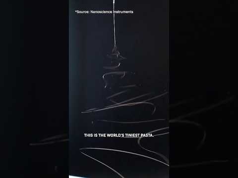 This is Microscopic Pasta. Why?