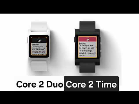 The New Pebble Smartwatches - Core Devices ⌚