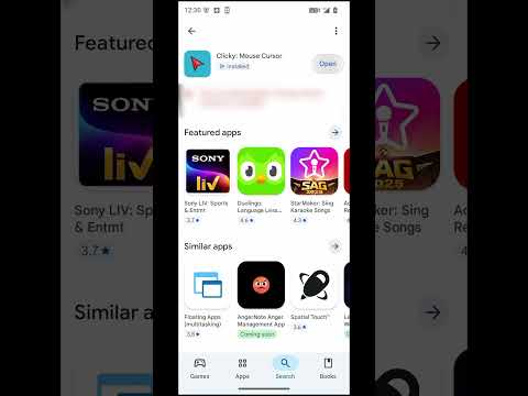 Mouse cursor on Android phone #smartphone #mouse #tutorialandroid  #tech