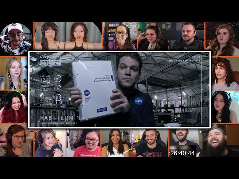Matt Damon Planting Potatoes on Mars | The Martian Reaction Mashup