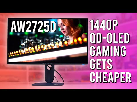 Excellent Bang for Buck QD-OLED Monitor - Dell Alienware AW2725D Review