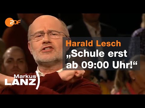 Lesch fordert: "Schule erst ab 09:00 Uhr!" - Markus Lanz vom 05.03.2020 | ZDF