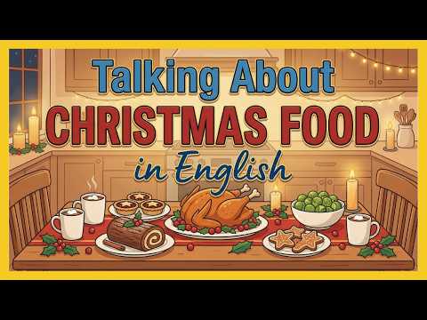 Talking About Christmas Food in English | English Podcast for Beginners | Everyday English Academy