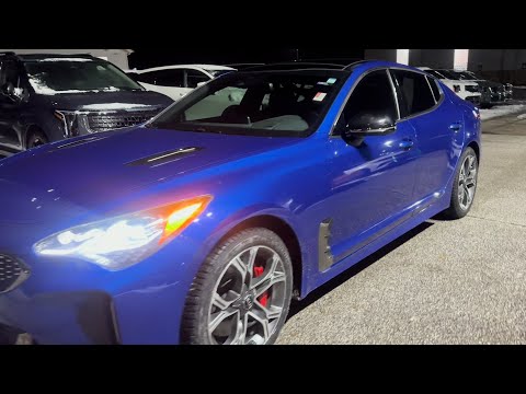 Curtis Thomas Showing off This Gorgeous Kia Stinger!