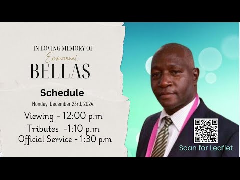 Funeral Service of Emmanuel Belass