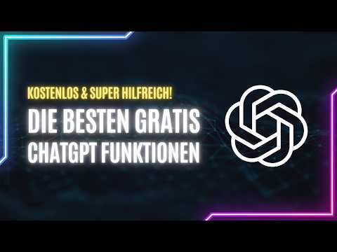 Kostenlose ChatGPT Features, die du kennen musst! Canvas, Dall-E 3, Reasoning und mehr