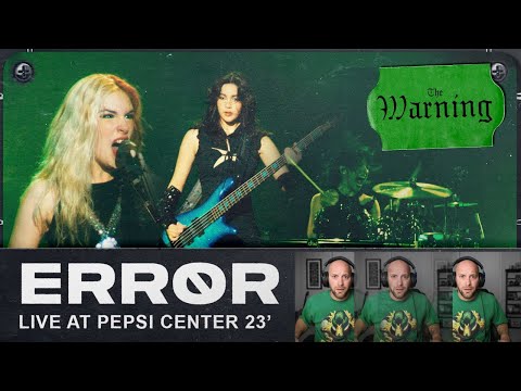 ERROR @ PEPSI CENTER! The Warning - First Reaction