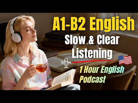 A1–B2 English Listening Practice | Slow & Clear English Podcast for Daily Learning