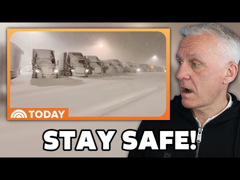 Massive Snow Storm, Polar Plunge to Slam Millions Across US REACTION | OFFICE BLOKES REACT!!