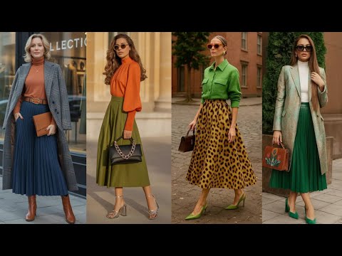 Trendy New Summer Long SKIRTS Outfit ideas For 2025|26