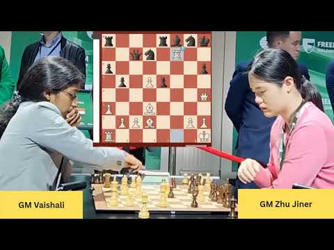 From Winning to Losing: Vaishali Misses the Moment | World Blitz 2024 #chess #chessgame #chesscom