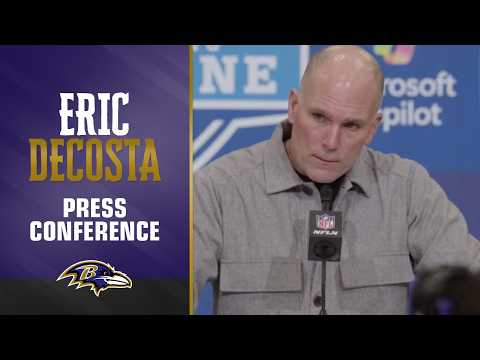 Eric DeCosta's 2026 NFL Scouting Combine Press Conference | Baltimore Ravens