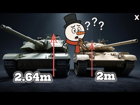 Why Are Russian Tanks "SHORTER" Than Western Tanks?