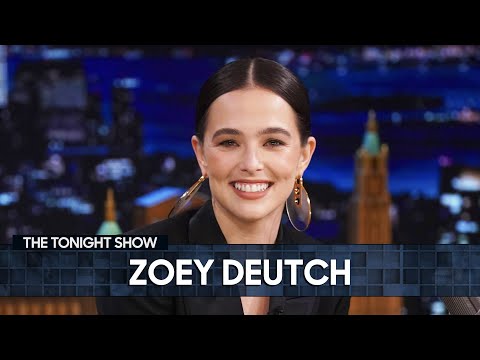 Zoey Deutch Quizzes Jimmy on His Yiddish Vocabulary (Extended) | The Tonight Show