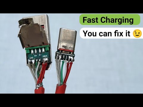 How to Repair Fast Charging Cable,How to Fix  Fast charging cable