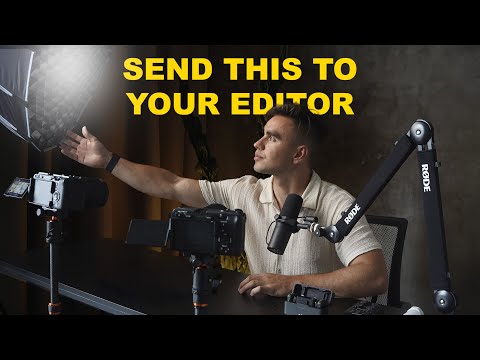 How I send my editor all the footage (and get zero changes)