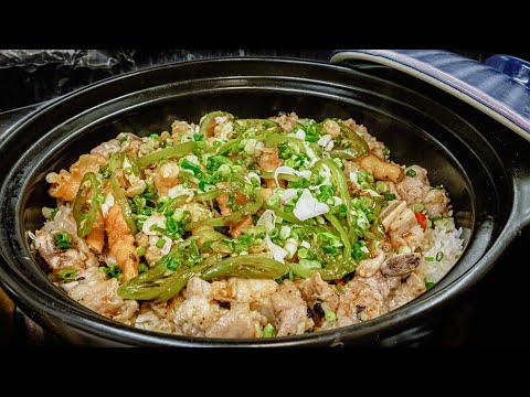 廣東話影片｜鳳爪排骨煲仔飯｜只要學識了，想幾時食就幾時食｜煲仔飯其實是懶人飯，一煲過能滿足所有人才是其原意，所以時間不足，反而應該是煲仔飯出場的時候！