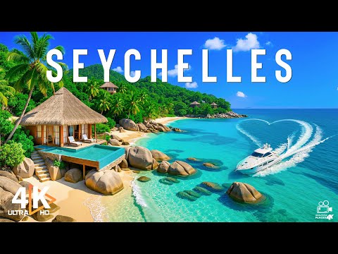 Seychelles 4K UHD 🌴 Turquoise Waters, Granite Rocks & The Timeless Beauty of the Indian Ocean