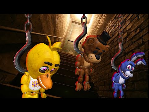 ВСЕ СЕРИИ ПОДРЯД - АНИМАТРОНИКИ фнаф (страшная история в роблокс)