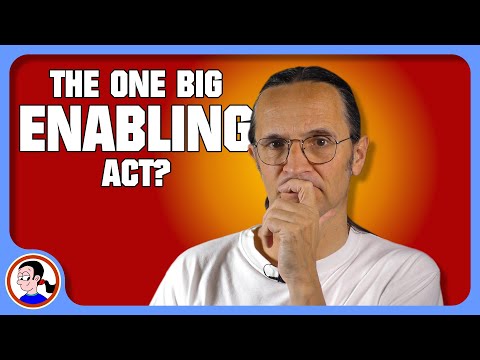 Is the US Congress debating an enabling act?