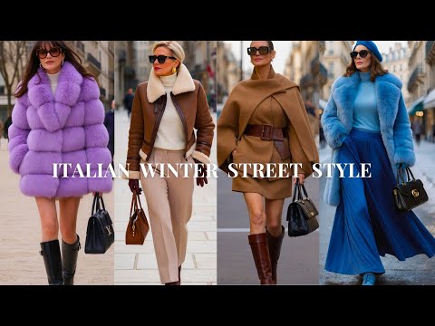 Milan Winter Holiday Fashion 🇮🇹 Elegant Festive Street Style And Luxury Shopping Experience