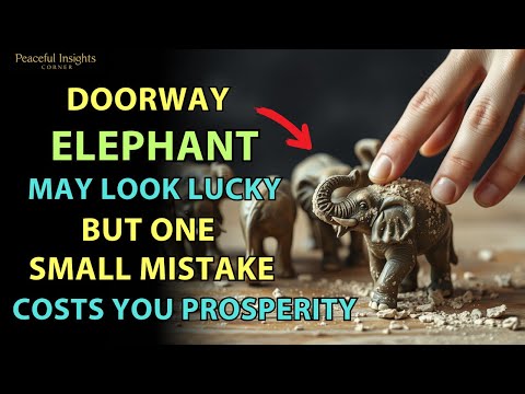 Place This Elephant Figurine at Your Door – Facing It Wrong Sends Wealth Away Silently