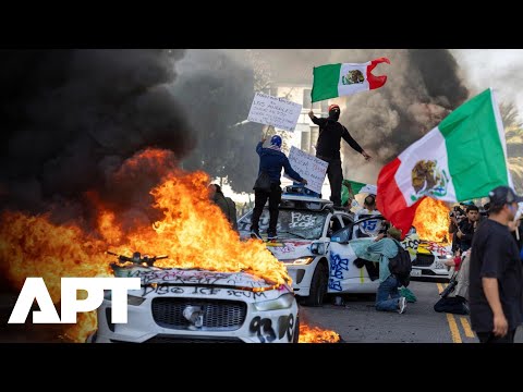 Unlawful Assembly Declared in Downtown LA as Anti-ICE Protests Escalate, Dozens Arrested | APT