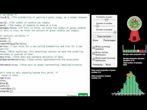 Sampling distribution of sample proportion part 2 | AP Statistics | Khan Academy