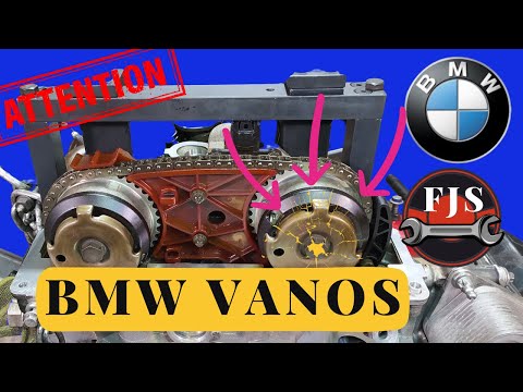 VANOS BMW, Como cambiarlo.  Timing setup procedure double VANOS BMW