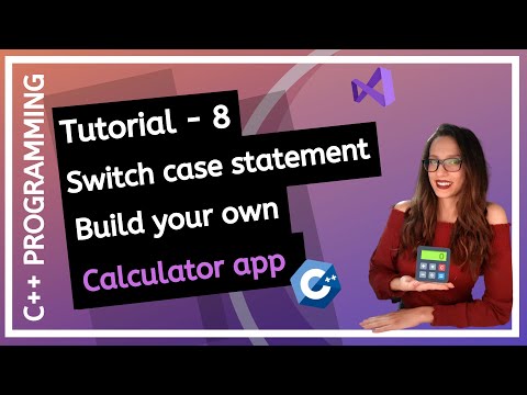 C++ FOR BEGINNERS (2025) - Switch/case statement, Make Calculator application PROGRAMMING TUTORIAL