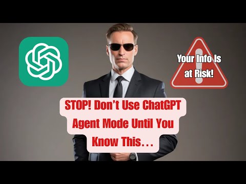 STOP! Don’t Use ChatGPT Agent Mode Until You Know This… (Full Tutorial)