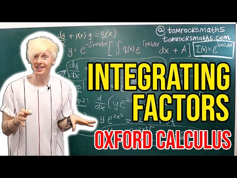 Oxford Calculus: Integrating Factors Explained