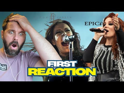 Epica Sancta Terra- feat Floor Jansen (First Time Hearing Epica and Floor Live)