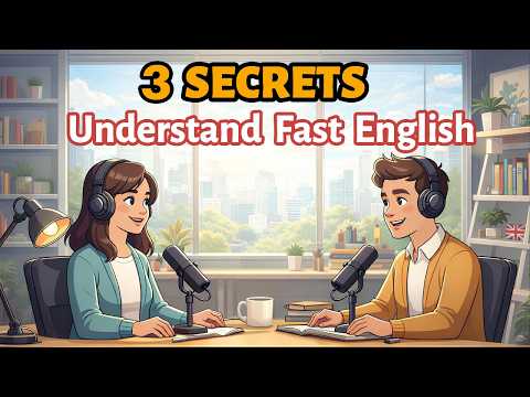 3 Secrets To Understanding Fast English | Learn English By Listening [B1-B2 ]