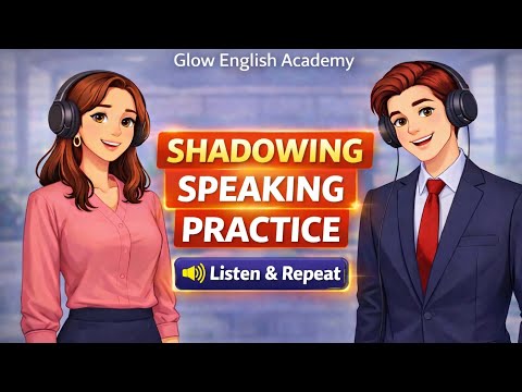 Improve English Fast with Shadowing | Listen & Repeat Practice