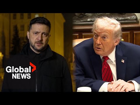 Trump asks "how long" until Ukraine holds an election, Zelenskyy responds