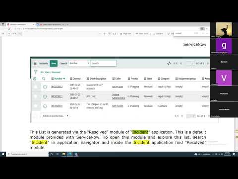 Ticketing tool- Service Now | part-1 | Zoom meeting | SAP |