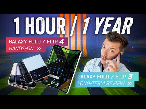 Galaxy Fold 4 / Flip 4 Hands-On – After A Year On The Flip 3 & Fold 3