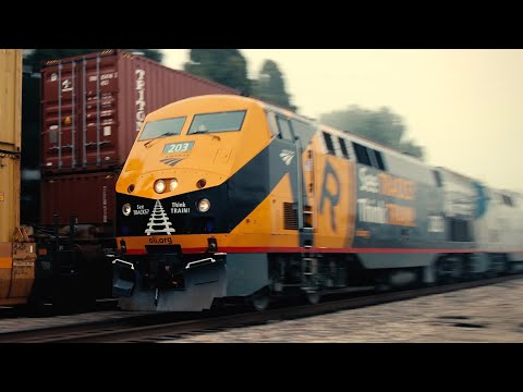 Awesome Trains at Santa Fe Springs!