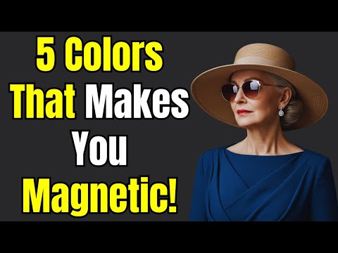 5 Colors That Make Men Notice Older Women INSTANTLY...|Psychology Amazing Facts!