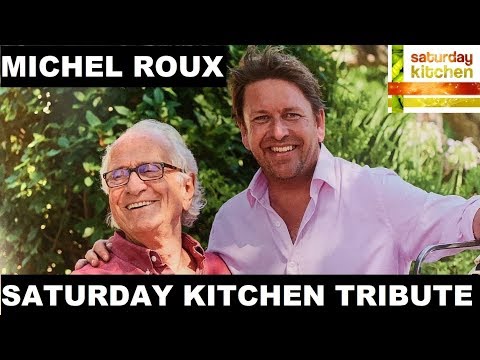 MICHEL ROUX TRIBUTE ON SATURDAY KITCHEN LIVE (EGG CHALLENGE MICHEL ROUX & ALAIN ROUX)