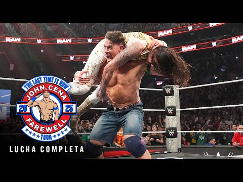 LUCHA COMPLETA: Dominik Mysterio vs. John Cena | Campeonato Intercontinental: Raw, Nov. 10, 2025