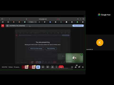 Python - TA session - 28/10/2025