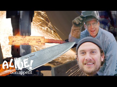Brad Makes A Knife with Bob Kramer | It's Alive | Bon Appétit